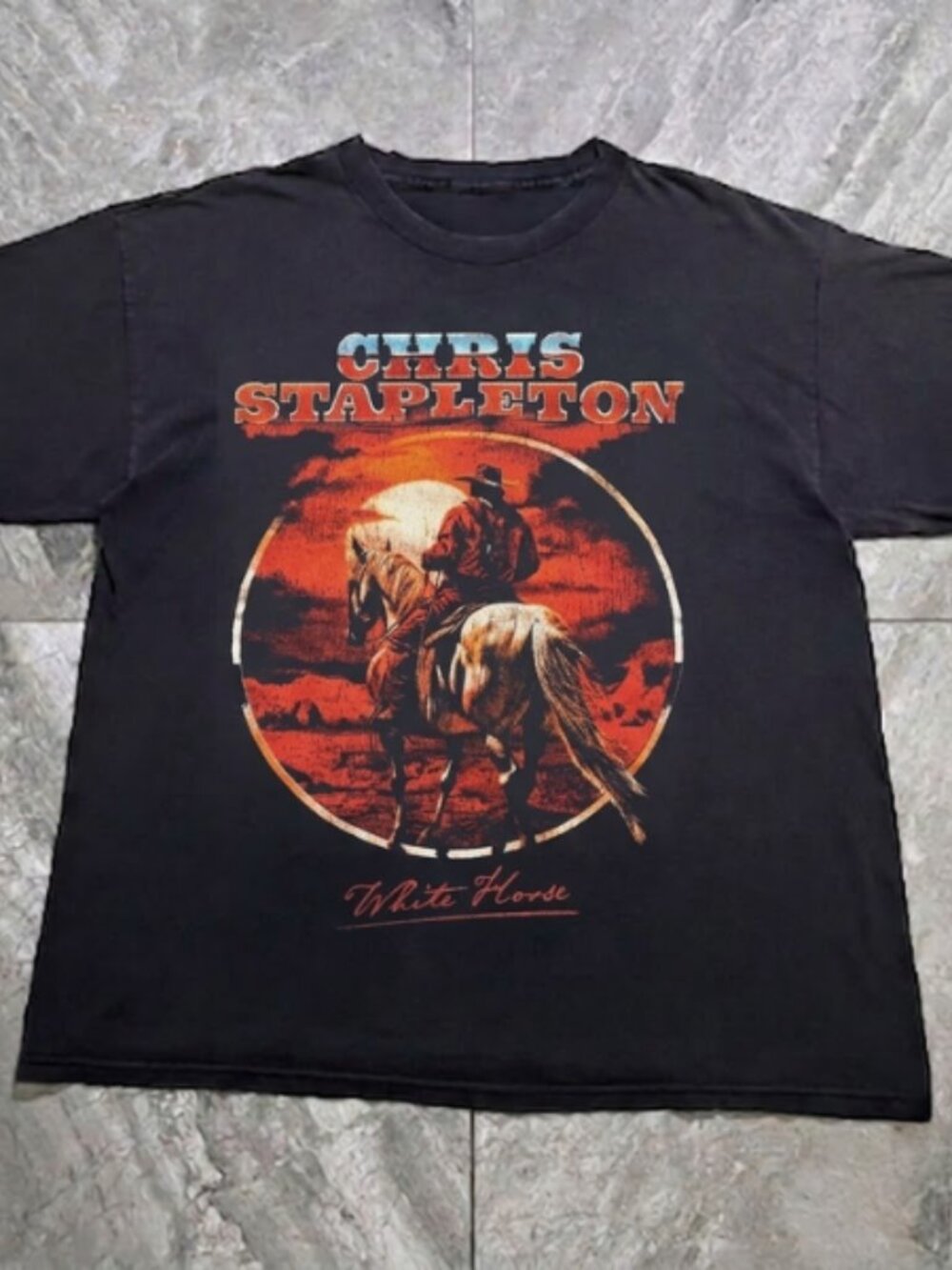 Chris Stapleton "Dark Horse" Graphic T-Shirt